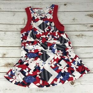 Peter Pilotto Red & Blue Top